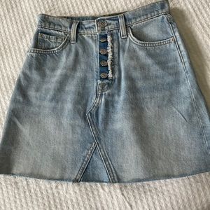 7 For All Mankind Denim Mini
